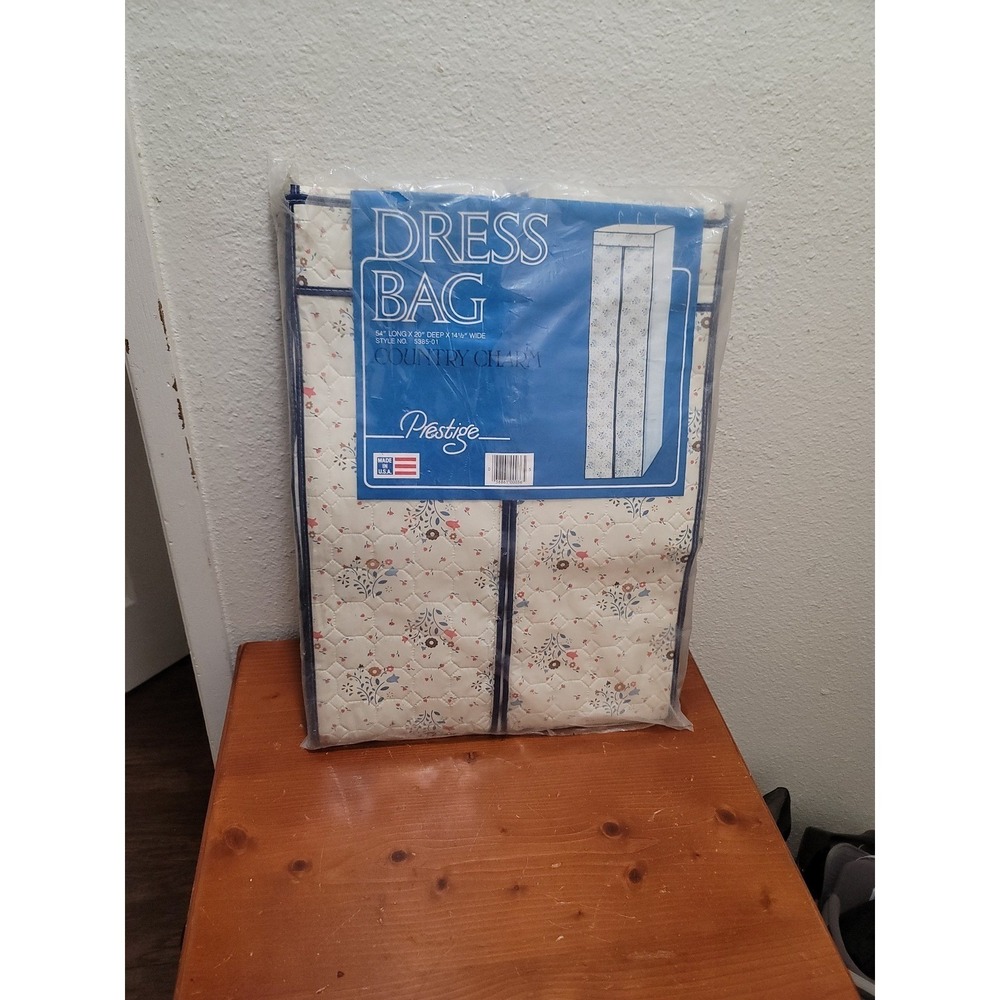 NWT Vintage Whitmore closet dress bag organizers hanging‎ zip